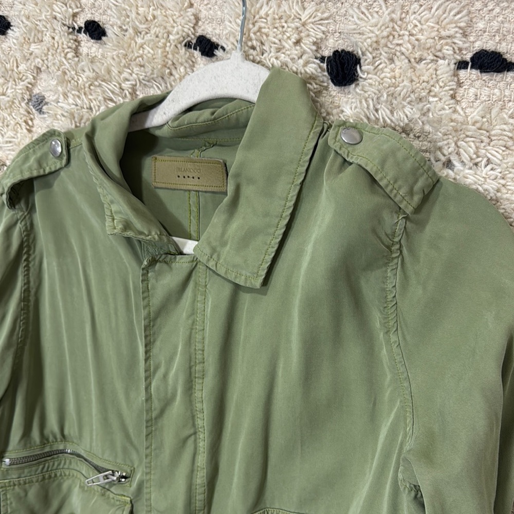 Blanknyc Lightweight Utility Cropped Jacket Tence… - image 3